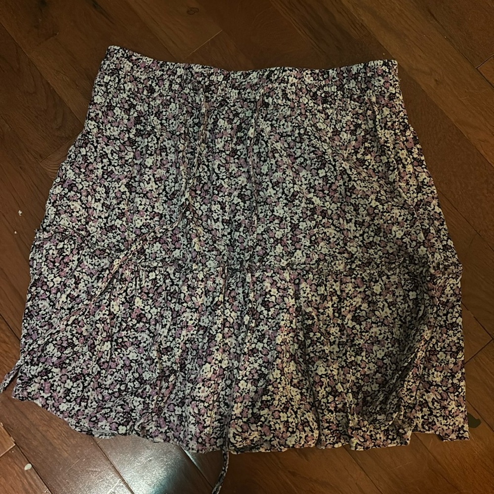 Floral Zara skirt in purple